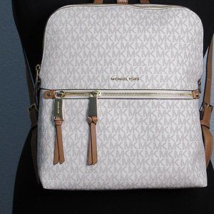 Michael Rhea Zip Medium Slim Signature Backpack